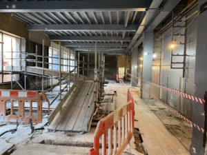 Linley House Soft Strip Demolition Site Manchester