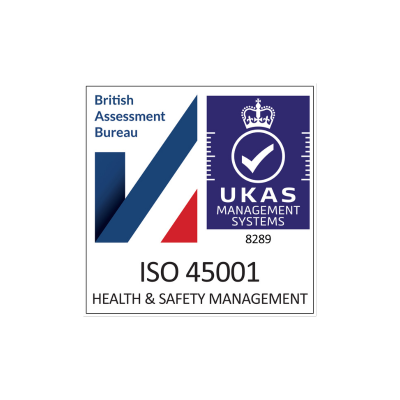 ISO 45001 Health & Safety Management Logo