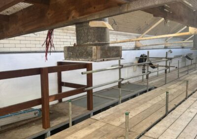 soft strip out works at Kirkham Baths